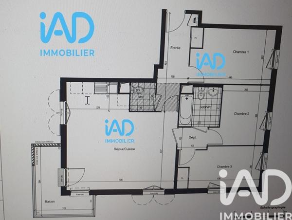 Appartement à vendre 4 pièces 77,32 m² Osny