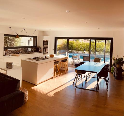 villa d'architecte avec piscine