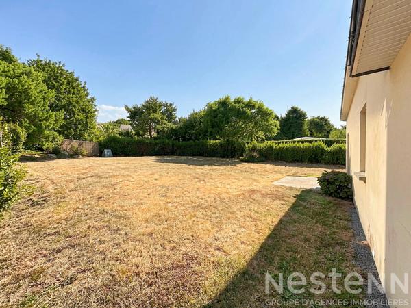 Maison 4 chambres, vie de plain pied, garage et jardin - 92m² - Kernours Kervignac