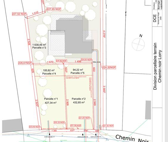 Terrain constructible hors lotissement Lorry Les Metz