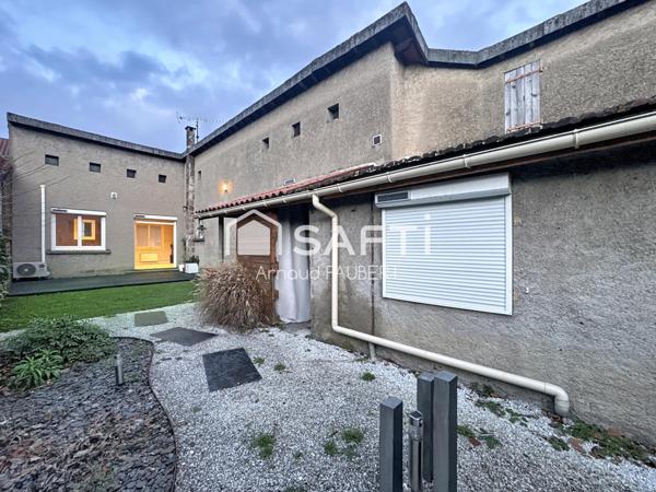 Maison 105m2 de plain-pied avec jardin et terrasse