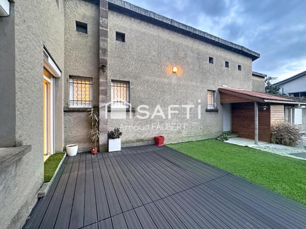 Maison 105m2 de plain-pied avec jardin et terrasse