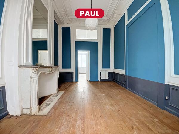 T3 63 m²  - 2 chambres avec salle d'eau - cour/terrasse 20 m² - Rue de Puebla Centre