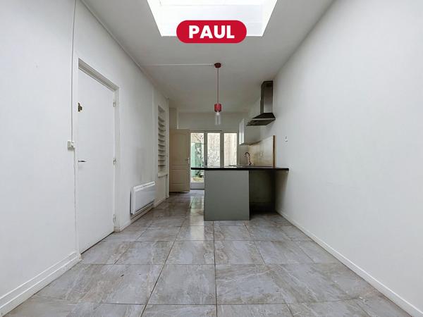 T3 63 m²  - 2 chambres avec salle d'eau - cour/terrasse 20 m² - Rue de Puebla Centre