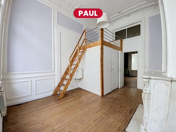 T3 63 m²  - 2 chambres avec salle d'eau - cour/terrasse 20 m² - Rue de Puebla Centre