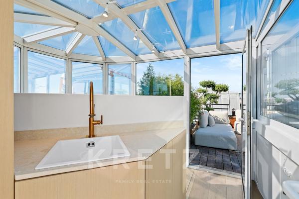 Appartement d’exception avec rooftop et vues panoramiques sur tout Paris
