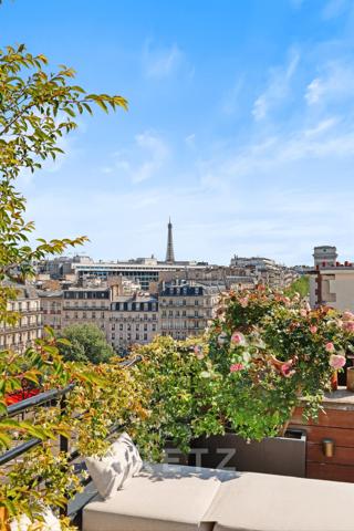 Appartement d’exception avec rooftop et vues panoramiques sur tout Paris