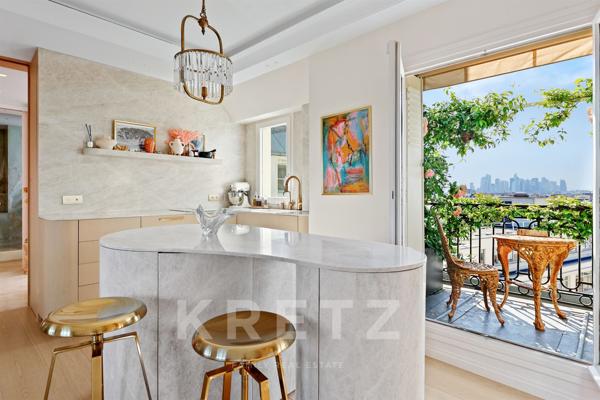 Appartement d’exception avec rooftop et vues panoramiques sur tout Paris