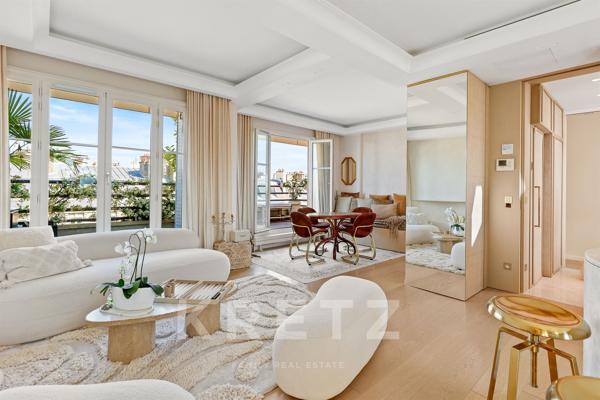 Appartement d’exception avec rooftop et vues panoramiques sur tout Paris