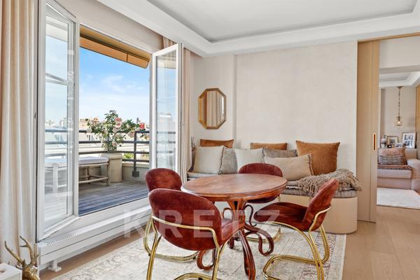 Appartement d’exception avec rooftop et vues panoramiques sur tout Paris