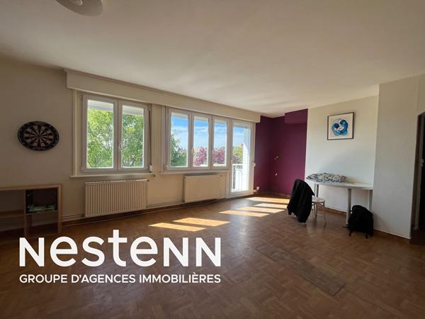 LOMME / Secteur MAISON DES ENFANTS | Appartement T2 de 50 m² avec balcon, jardinet et caves