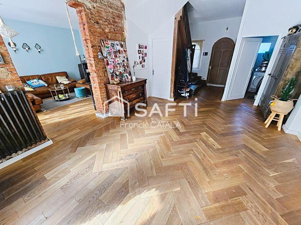 Beaucoup de cachet pour cette maison  bourgeoise rénovée