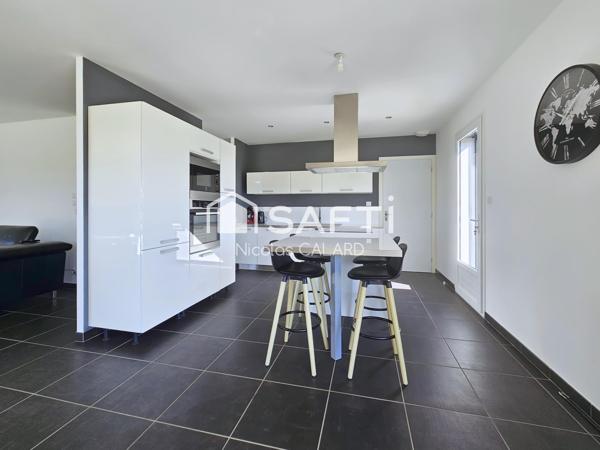 Maison 125m² - 3 chambres au calme