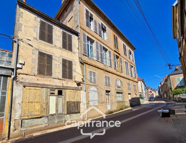 Dpt nièvre (58),LORMES, Hotel particulier à vendre 25 pièces, 780m² avec terrain clos, 3h de Paris et Lyon, idéal gîte, chambre d'hôtes, séminaires