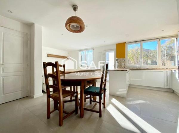 LUNEL-VIEL Centre : Villa T5 190m2 + T3 68 m2