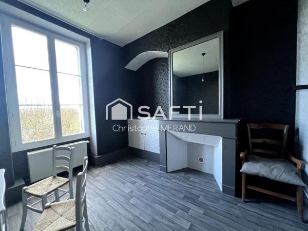 INGRANDES grande maison avec deux gites sur plus de 1,3 ha