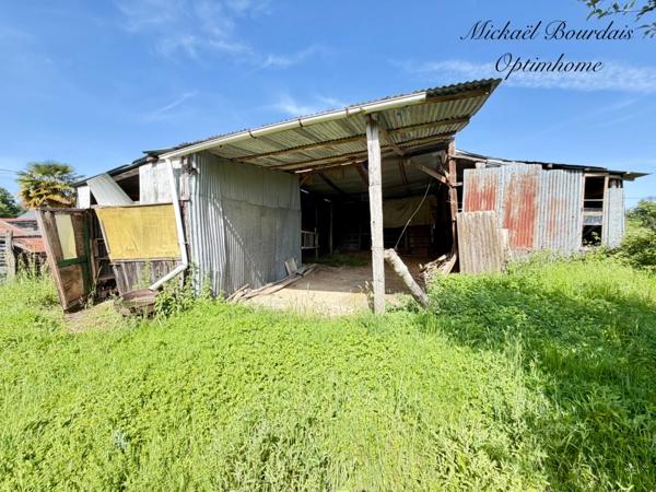 Maison de campagne de plain-pied avec terrain d’environ 1 hectare – Environnement calme et verdoyant