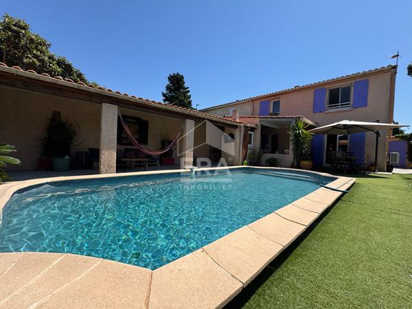 Maison meublée T5  Villeneuve-de-la-Raho avec Piscine  88 m²
