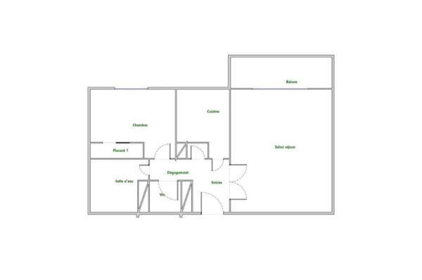 Appartement à vendre 2 pièces 46 m² Toulon