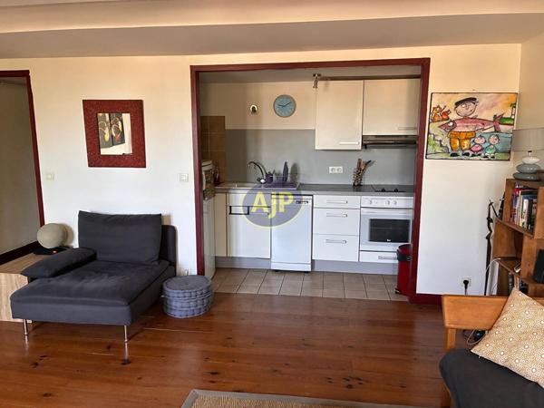 Appartement à louer Bayonne : 2 pièces, 56m² avec 1 chambre(s) à 732€ - AJP Horizons Capbreton