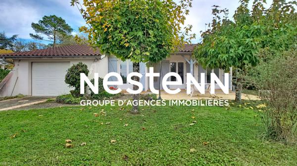 Maison à vendre à Nérac - plain-pied de 3 chambres avec garage et jardin