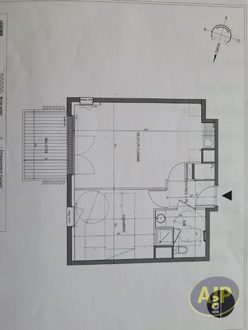 Appartement à vendre Saint Nazaire - 2 pièces, 45m² avec 1 chambre(s) à 186 550€ - AJP Immobilier Saint-Nazaire