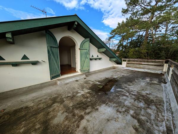 SOUS COMPROMIS : Appartement T2 Bis à Capbreton, parking, double extérieur