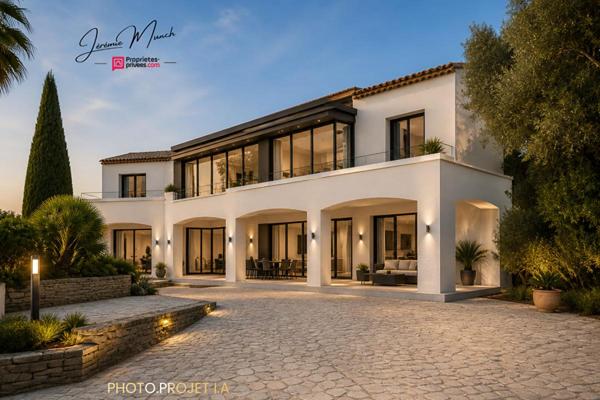 Villa de luxe, vue mer, 280M² -- côte d'azur. FRANCE