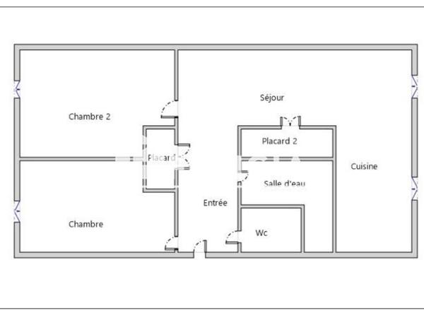 Location Appartement 3 pièces 49.41 m² - 101 MONTEE DE CHOULANS Lyon 69005