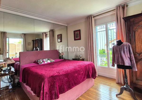 Maison de charme avec grand jardin et terrasse – Calme, proche RER C