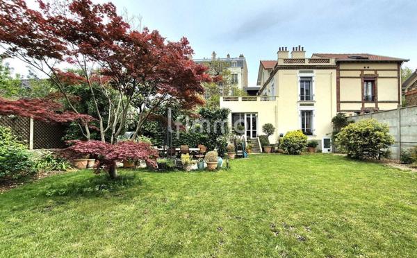 Maison de charme avec grand jardin et terrasse – Calme, proche RER C