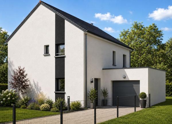 Terrain + Maison à vendre 6 pièces - 135 m²