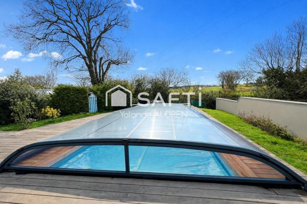 Guérande, maison moderne, piscine, 4 chambres