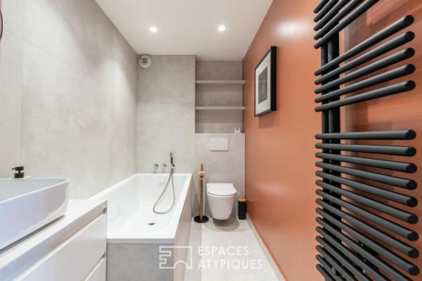 Duplex contemporain avec terrasse