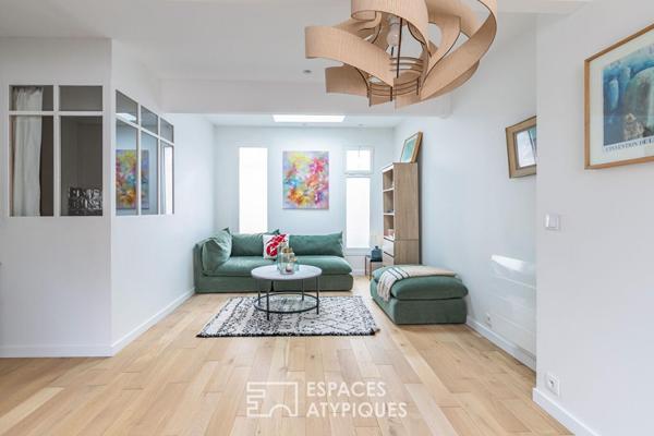 Duplex contemporain avec terrasse