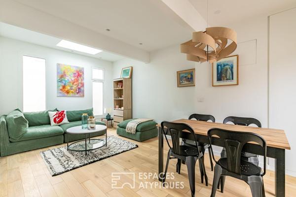 Duplex contemporain avec terrasse