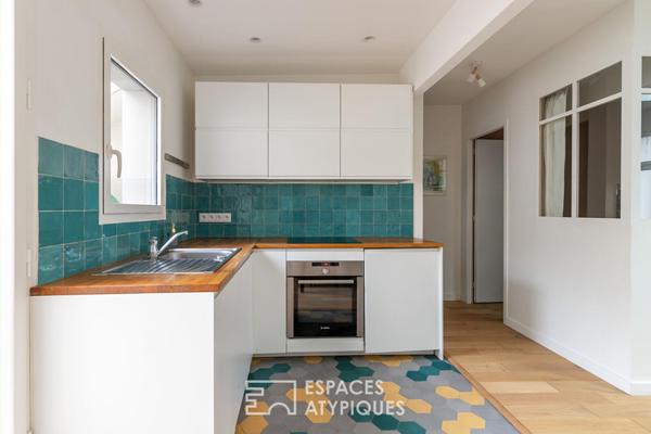 Duplex contemporain avec terrasse