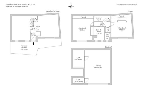 Appartement Paris 18e - MONTMARTRE - HAUT LEPIC