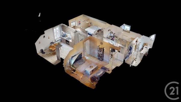 Appartement F3 à vendre  4 pièces - 59 m2 PONTARLIER - 25