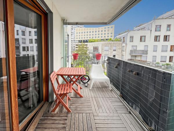 À vendre : Appartement 3 pièces à Bordeaux, secteur Bordeaux 33800 - Belcier -Gare St Jean