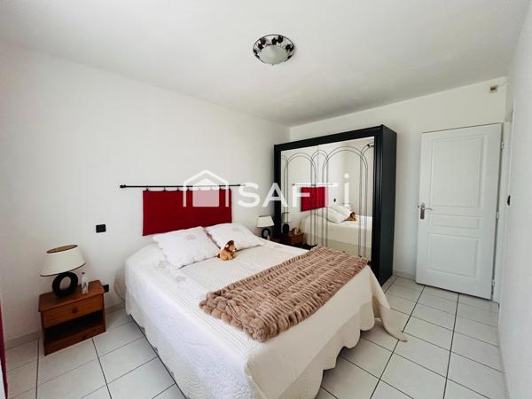 Maison plain-pied avec garage sur terrain de 380m2