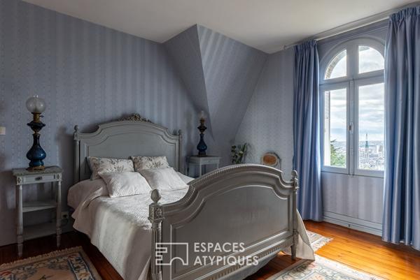 Maison bourgeoise 1900 avec jardin et arbres centenaires