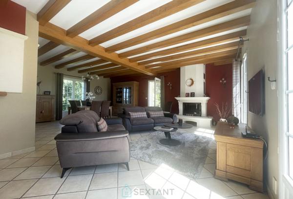 MAISON ET GITE IND. AVEC UN PARC ARBORE DE + DE 4 000 m²