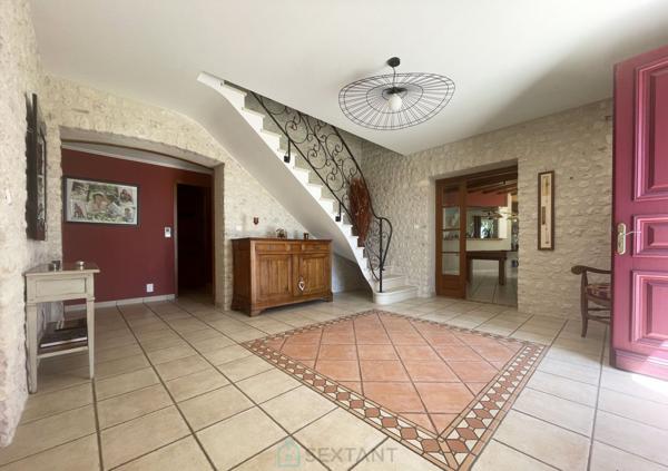 MAISON ET GITE IND. AVEC UN PARC ARBORE DE + DE 4 000 m²