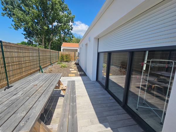 Maison à louer Saint Jean De Monts : 3 pièces, 66m² avec 2 chambre(s) à 880€ - AJP Immobilier St-Gilles-Croix-de-Vie