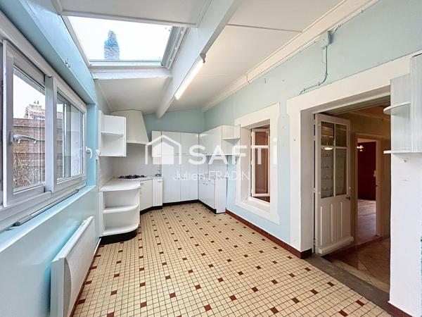 Maison 3 chambres + potentiel d'aménagement à l'étage !