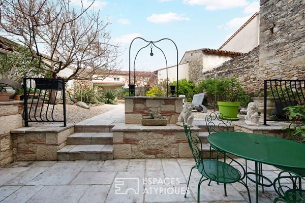 Maison de caractère avec studio en coeur de village, entre CASTRES et REVEL