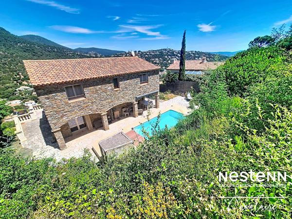 Villa de caractère de 5 chambres avec piscine, dans un environnement privilégié avec accès par funiculaire privé