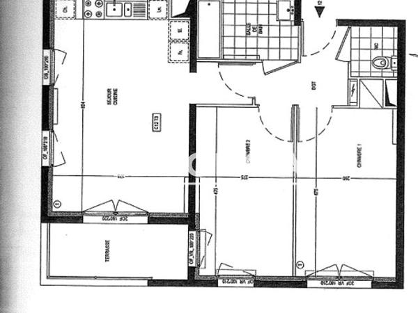 Location Appartement 3 pièces 62.4 m² - 301 ROUTE D'ARRAS Faches Thumesnil 59155