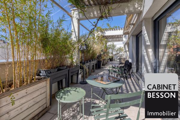 CENTRE VILLE - DERNIER ETAGE - TERRASSE